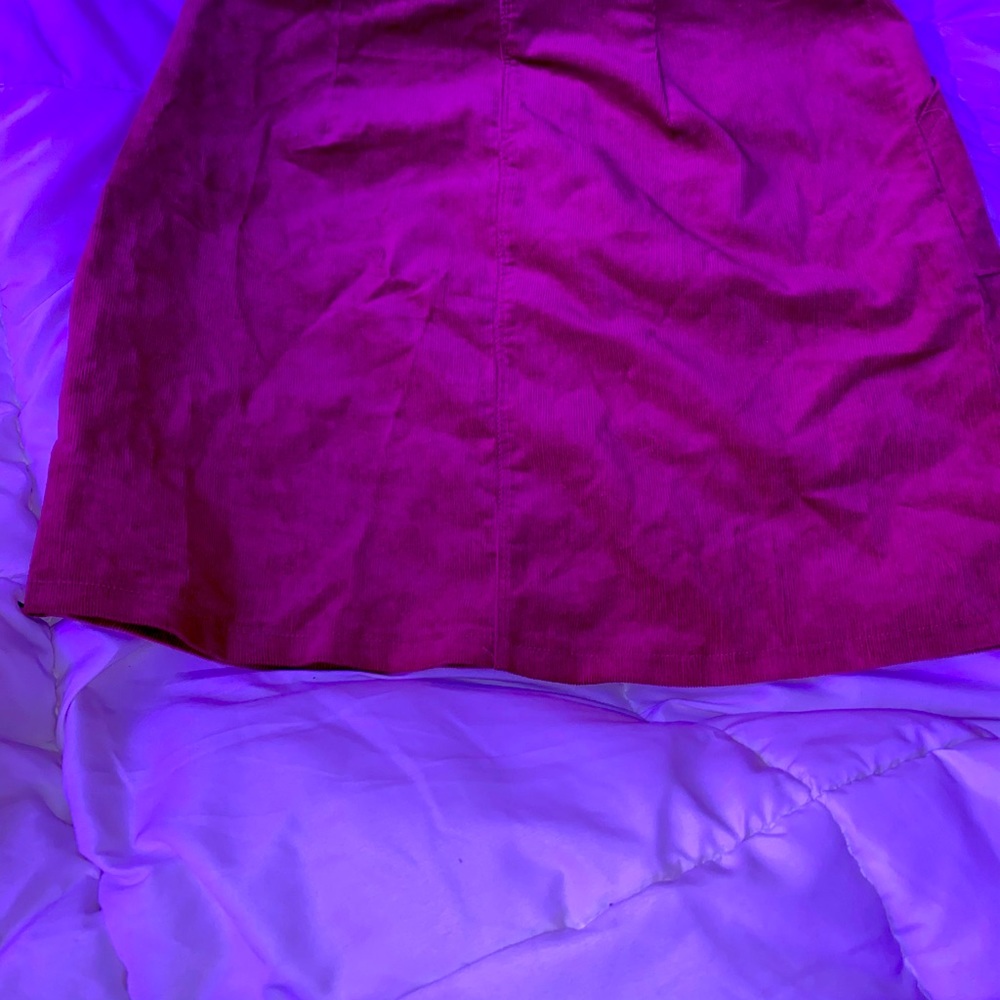 Rue 21 velvet mini skirt